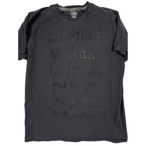 Harley Davidson XL Black Tonal Graphic Tee‎ Biker Motorcycle 2009 Fade